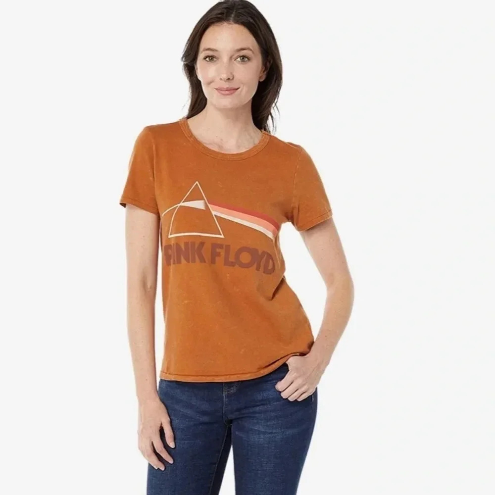 Pink Floyd Triangle Beam Crewneck Short Sleeve Shirt Size Small‎